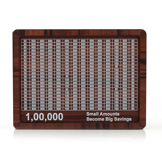 1 Lakh Wooden Money Saving Box