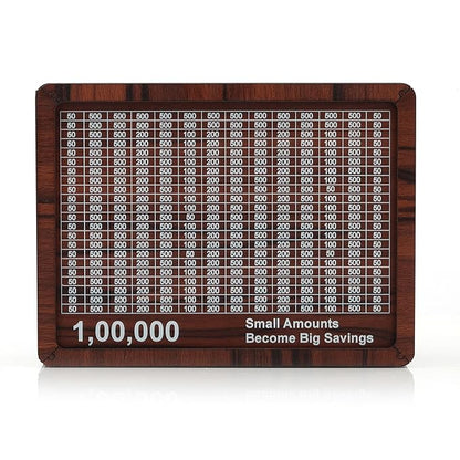 1 Lakh Wooden Money Saving Box